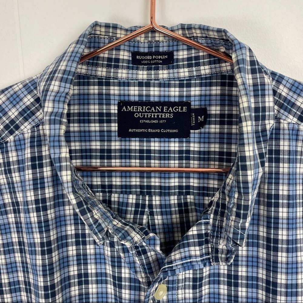 American Eagle Outfitters Plaid Button Down Shirt - Picture 2 of 7